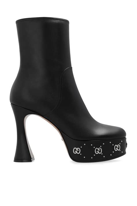 gucci inspired boots|gucci platform boots.